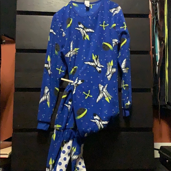 Target Pajamas Space Nasa Onesie Footies Boys Xl Pjs Poshmark